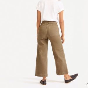 Everlane Wide Leg Crop Pant Size 8